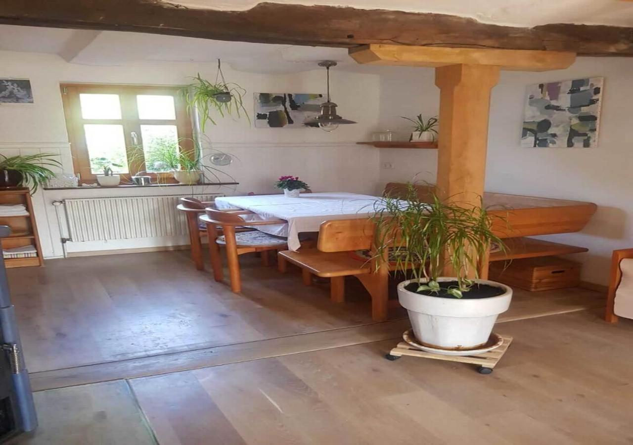 Aeltestes Haus In Quentel - Ferienwohnung 1 Mit Kleinem Garten Lichtenau Exterior foto